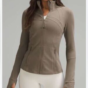 Lululemon Taupe Define Jacket Zip-Up - Size 4
